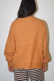 Angus Westie Knit Sweater - Camel