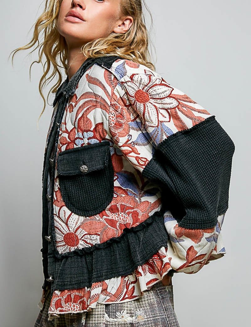 Annabelle Floral Quilted Jacket - Westly