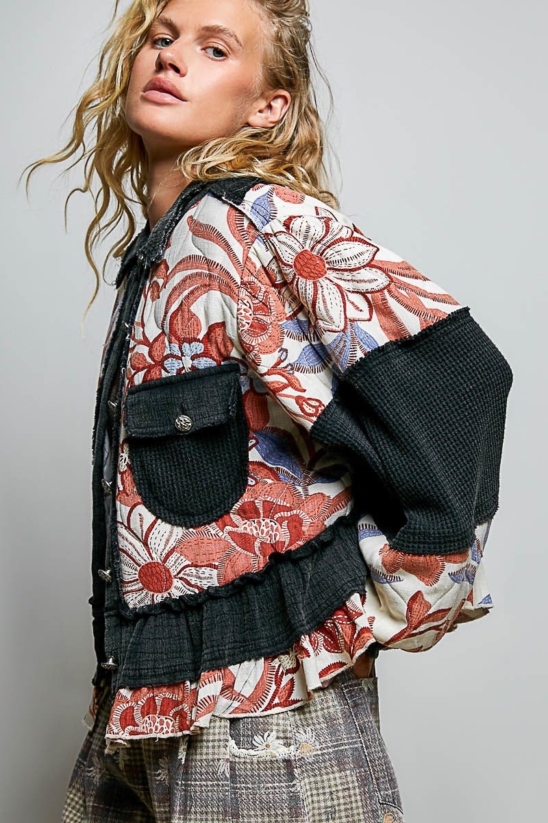 Annabelle Floral Quilted Jacket - Westly