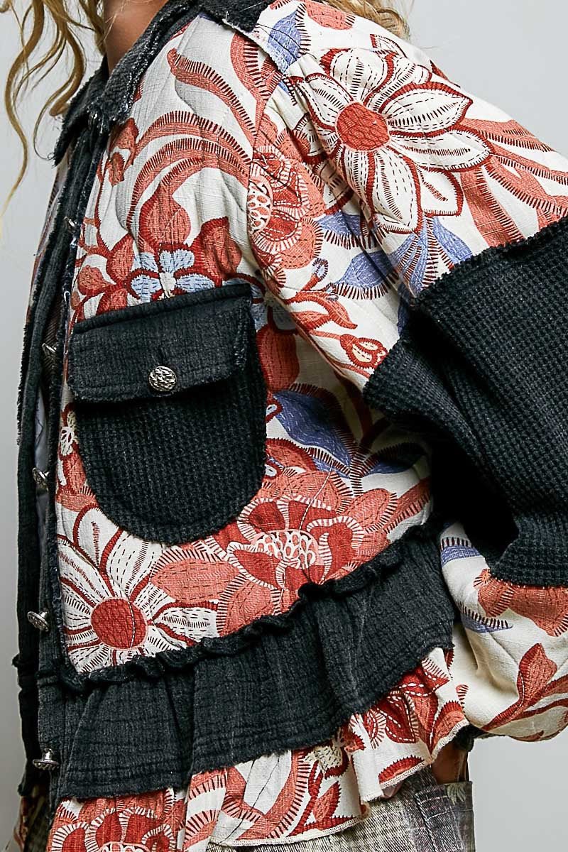 Annabelle Floral Quilted Jacket - Westly