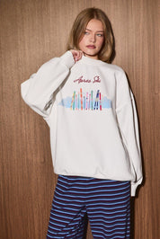 Après Postcard Graphic Ski Sweatshirt - Westly
