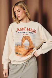 Arches Embroidered Graphic Sweatshirt - Westly