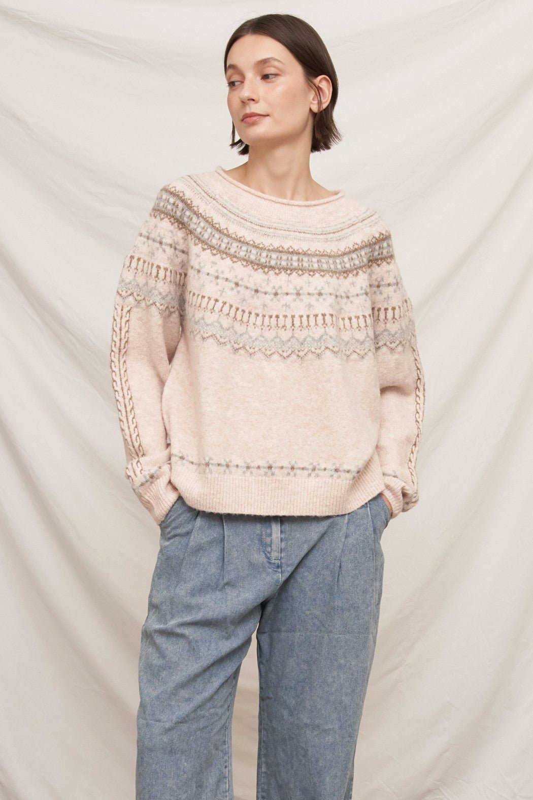 Arosa Fair Isle Sweater - Westly