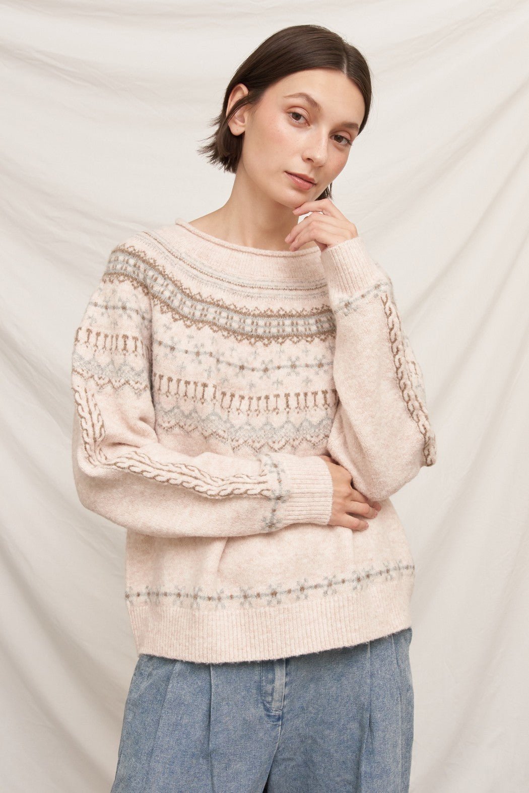 Arosa Fair Isle Sweater - Westly
