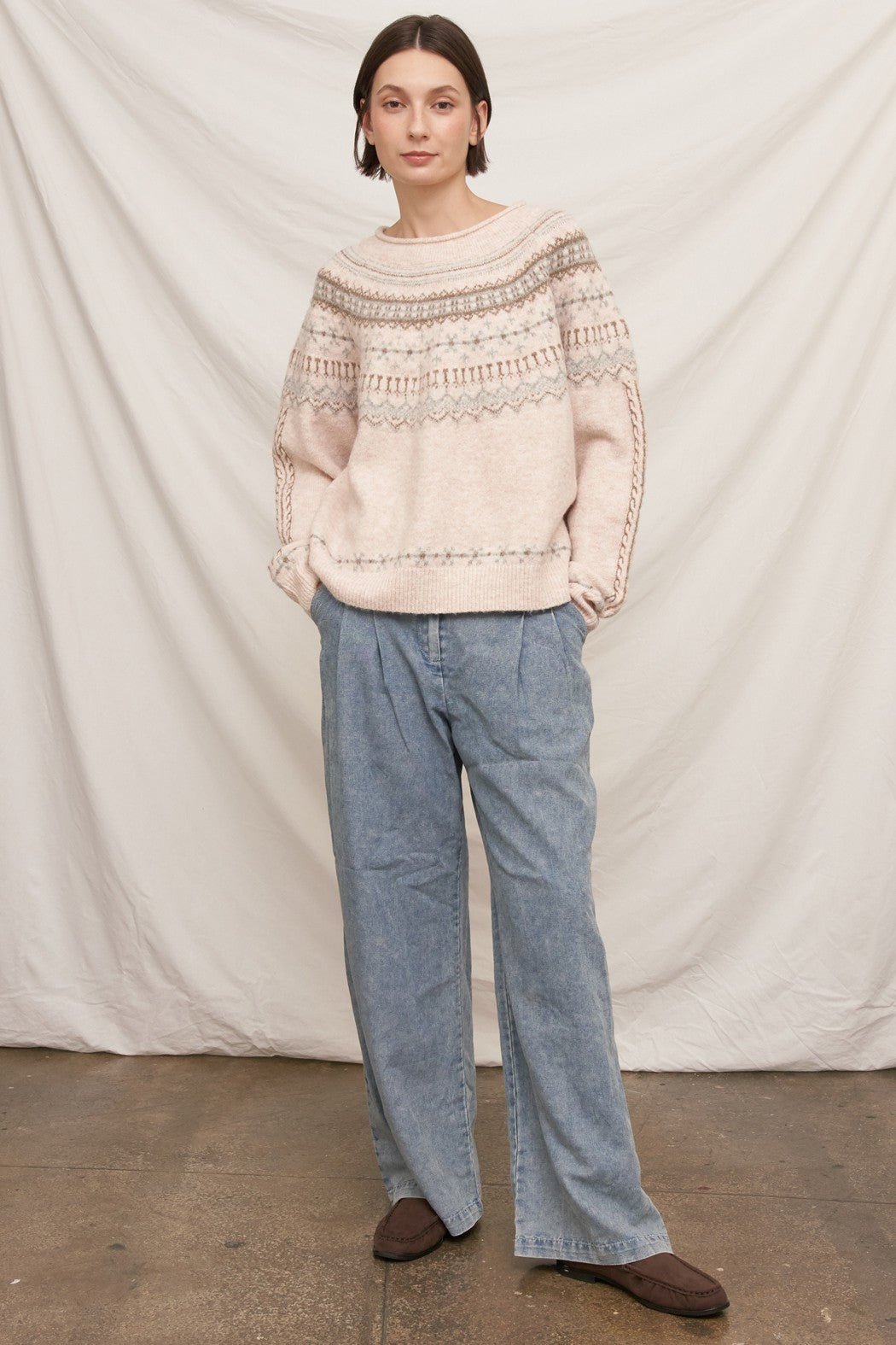 Arosa Fair Isle Sweater - Westly
