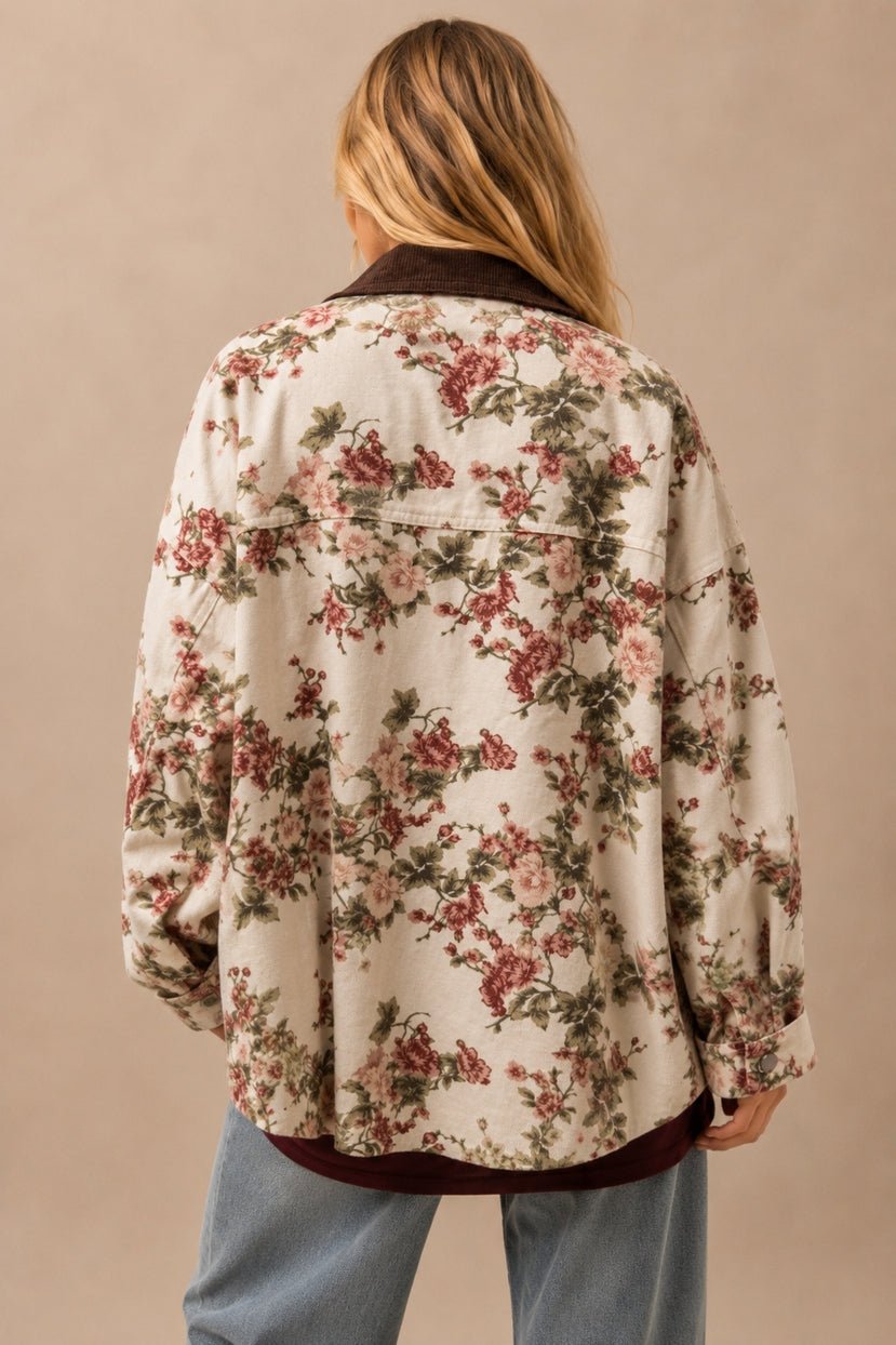 Ashland Vintage Floral Canvas Jacket - Westly
