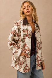 Ashland Vintage Floral Canvas Jacket - Westly
