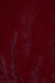 Aster Tie Waist Faux Fur Coat in Burgundy - product photo 14
