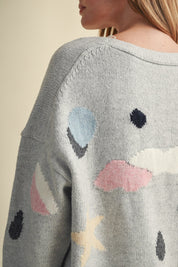 Astronomers Club Celestial Knit Cardigan - Westly