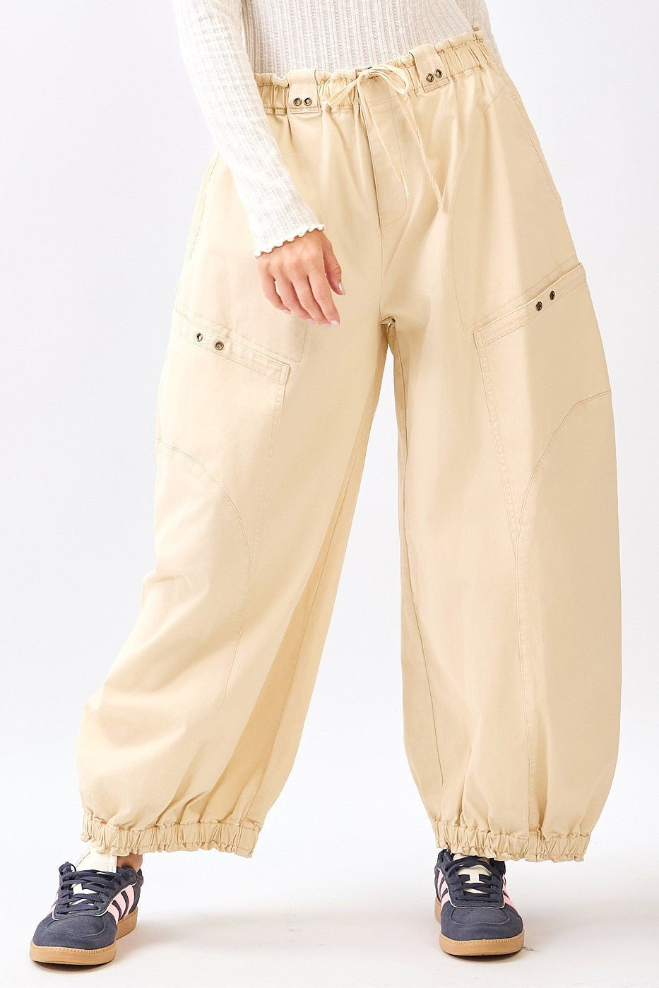 Atlas Twill Drop Pocket Parachute Pants - Westly