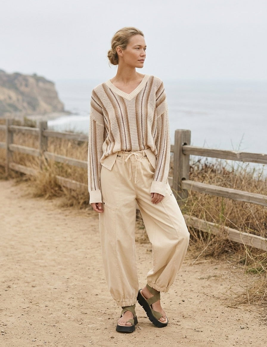 Atlas Twill Drop Pocket Parachute Pants - Westly