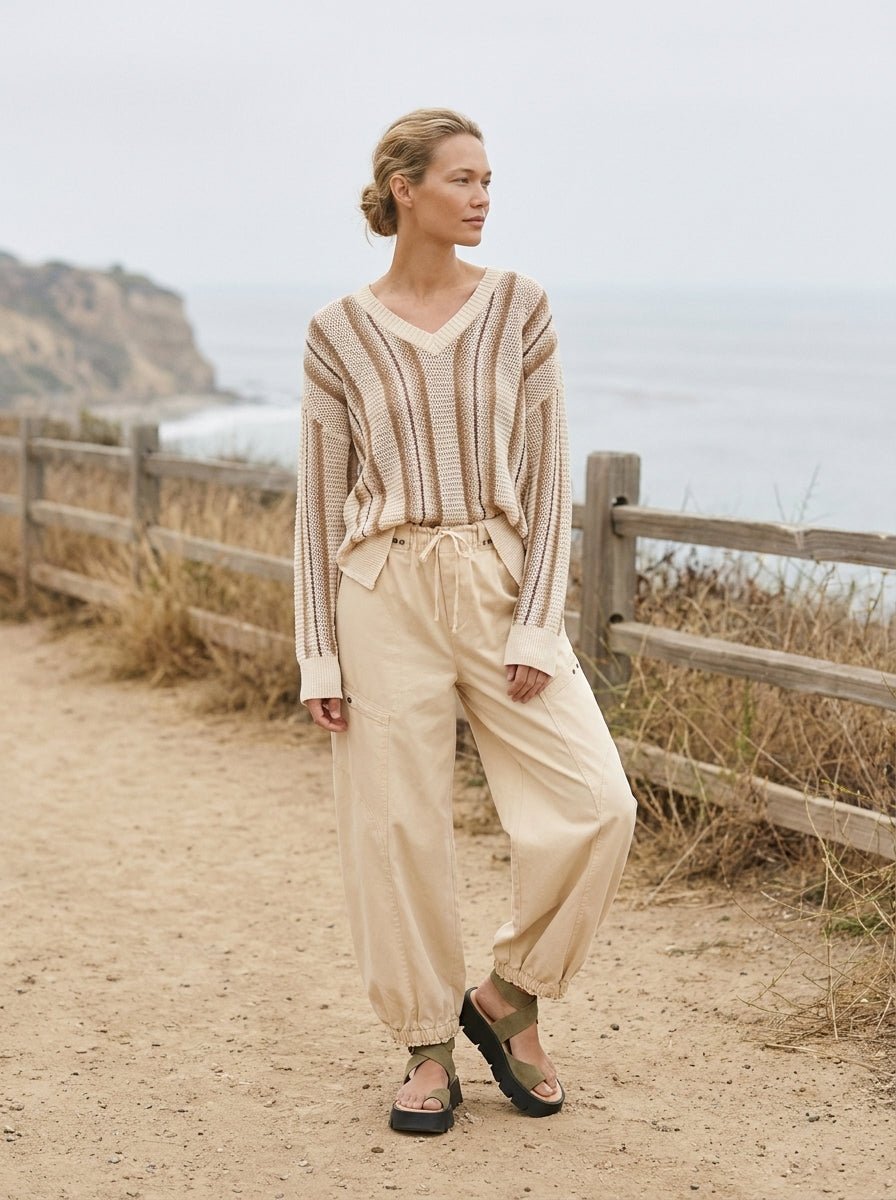 Atlas Twill Drop Pocket Parachute Pants - Westly
