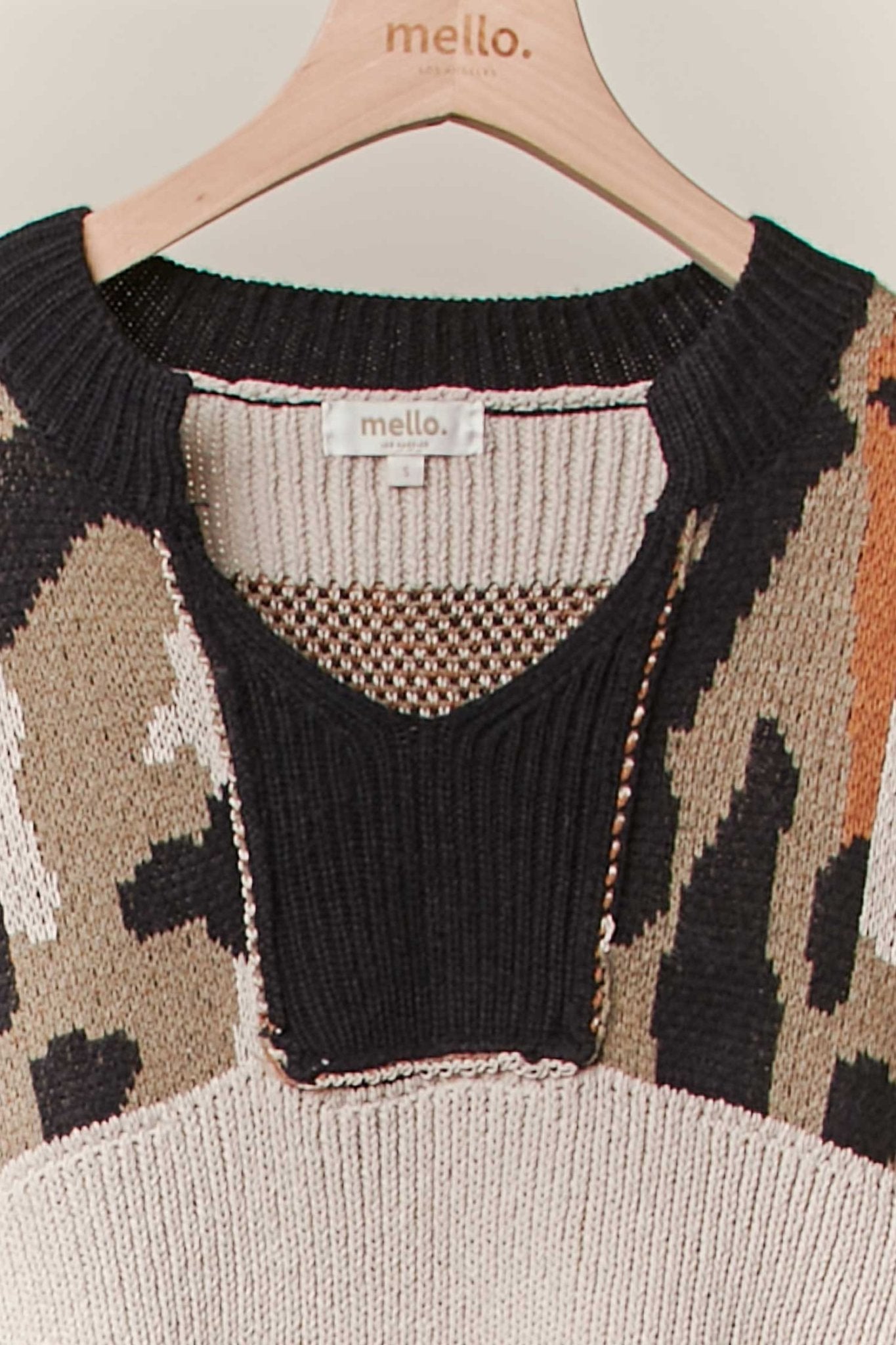 August Camouflage Knit Sweater - Westly