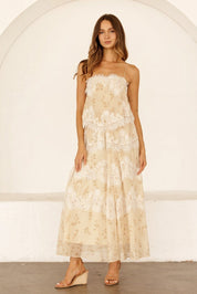 Aurelie Floral Lace Maxi Dress - Westly