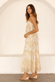 Aurelie Floral Lace Maxi Dress - Westly