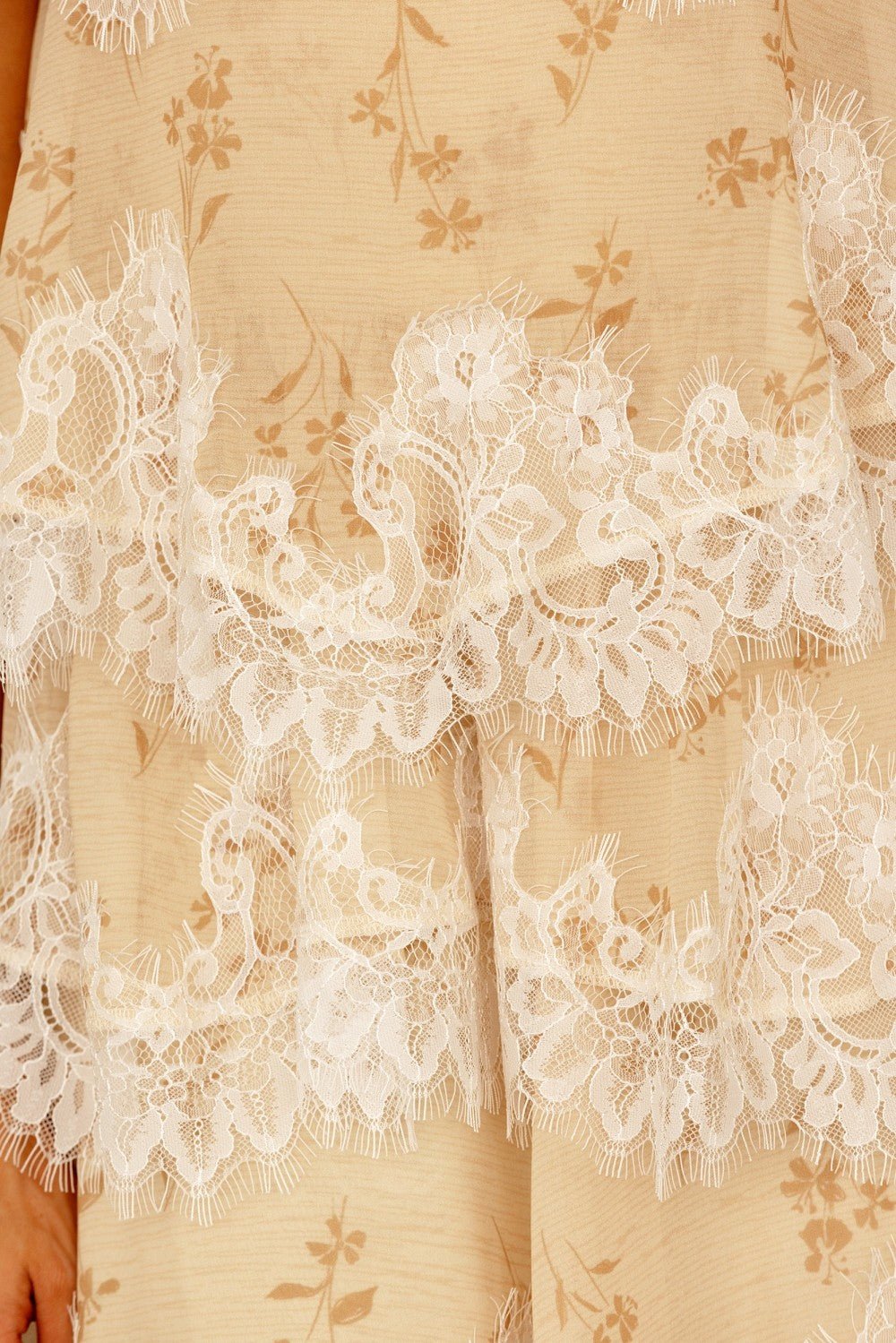 Aurelie Floral Lace Maxi Dress - Westly
