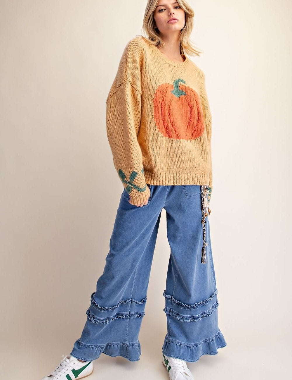 Autumn Acres Pumpkin Sweater - Westly