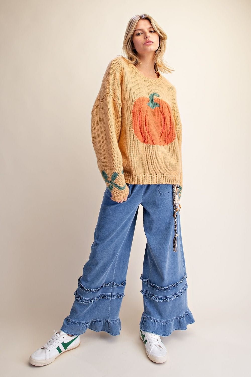 Autumn Acres Pumpkin Sweater - Westly