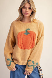 Autumn Acres Pumpkin Sweater - Westly