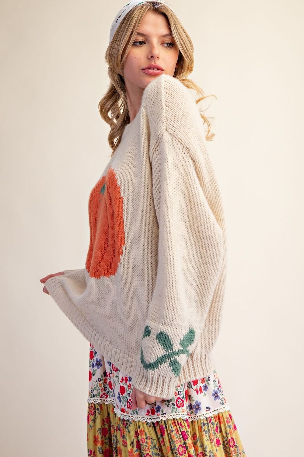 Autumn Acres Pumpkin Sweater - Westly