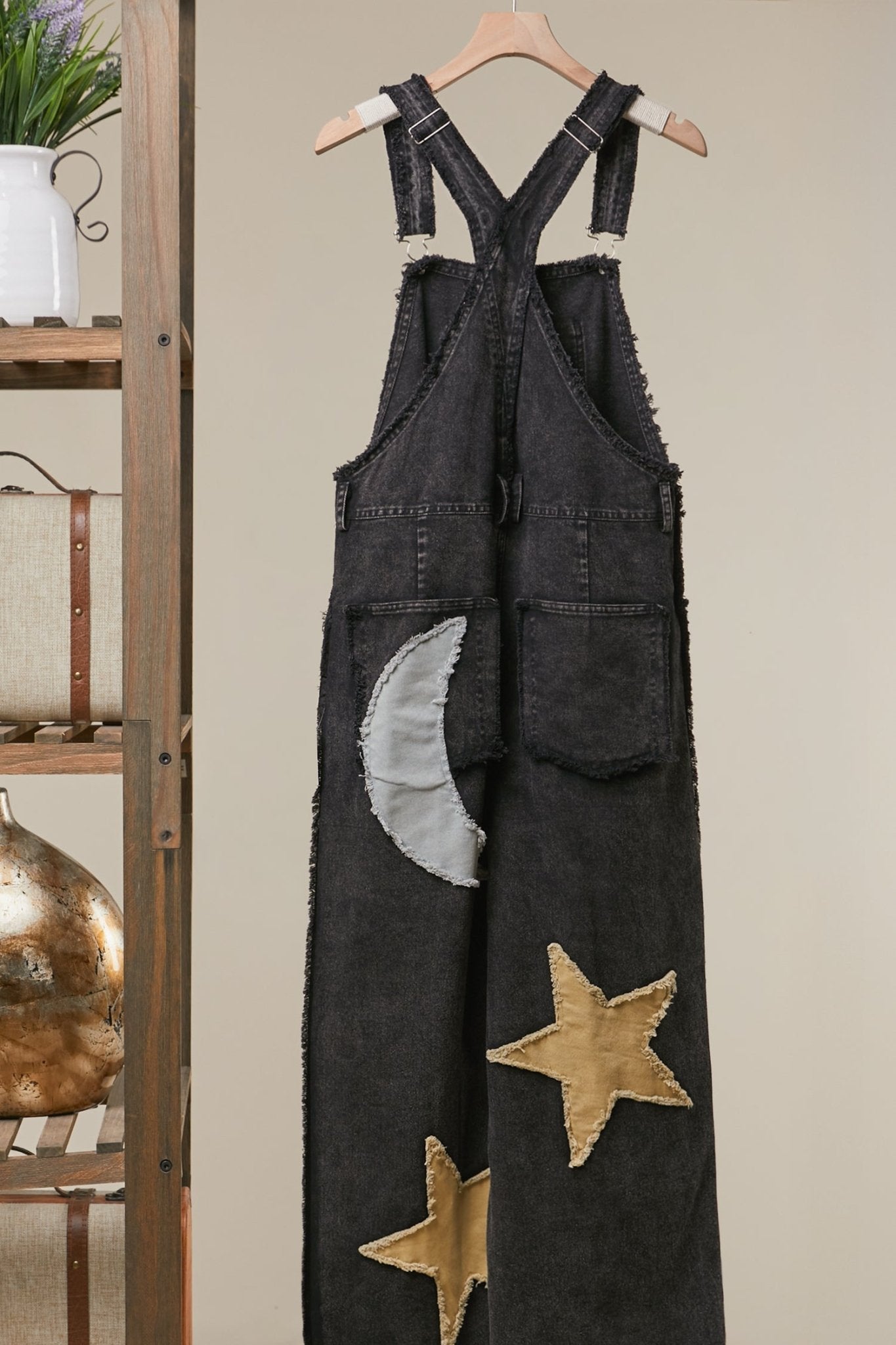Autumn Solstice Patchwork Overalls - Westly