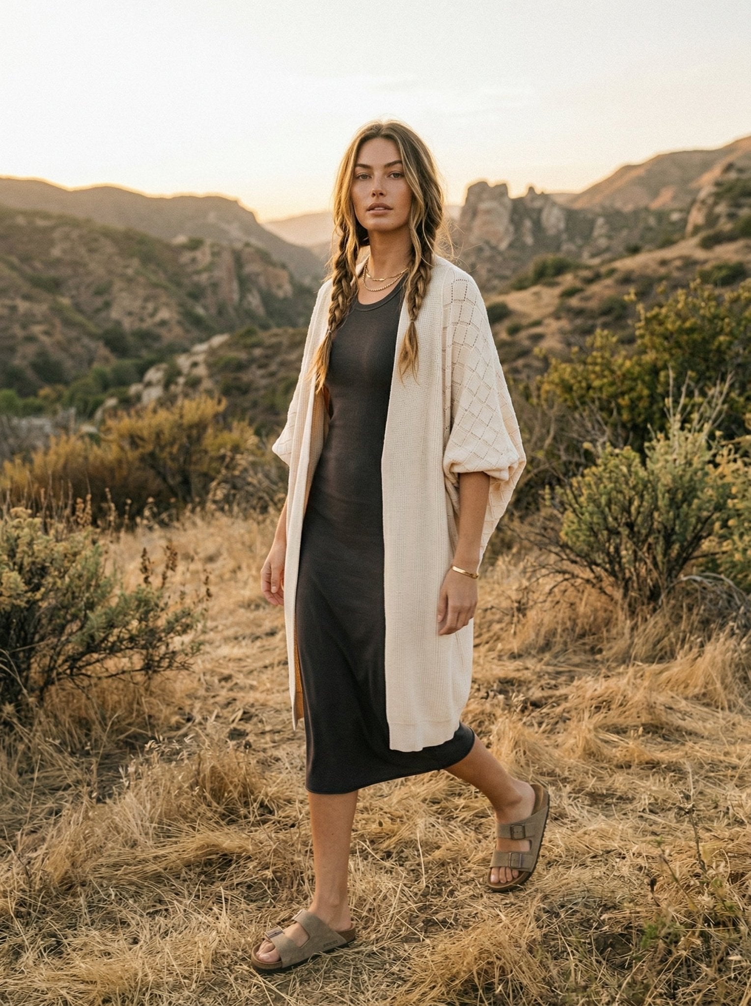 Ava Tank Midi Dress - Westly