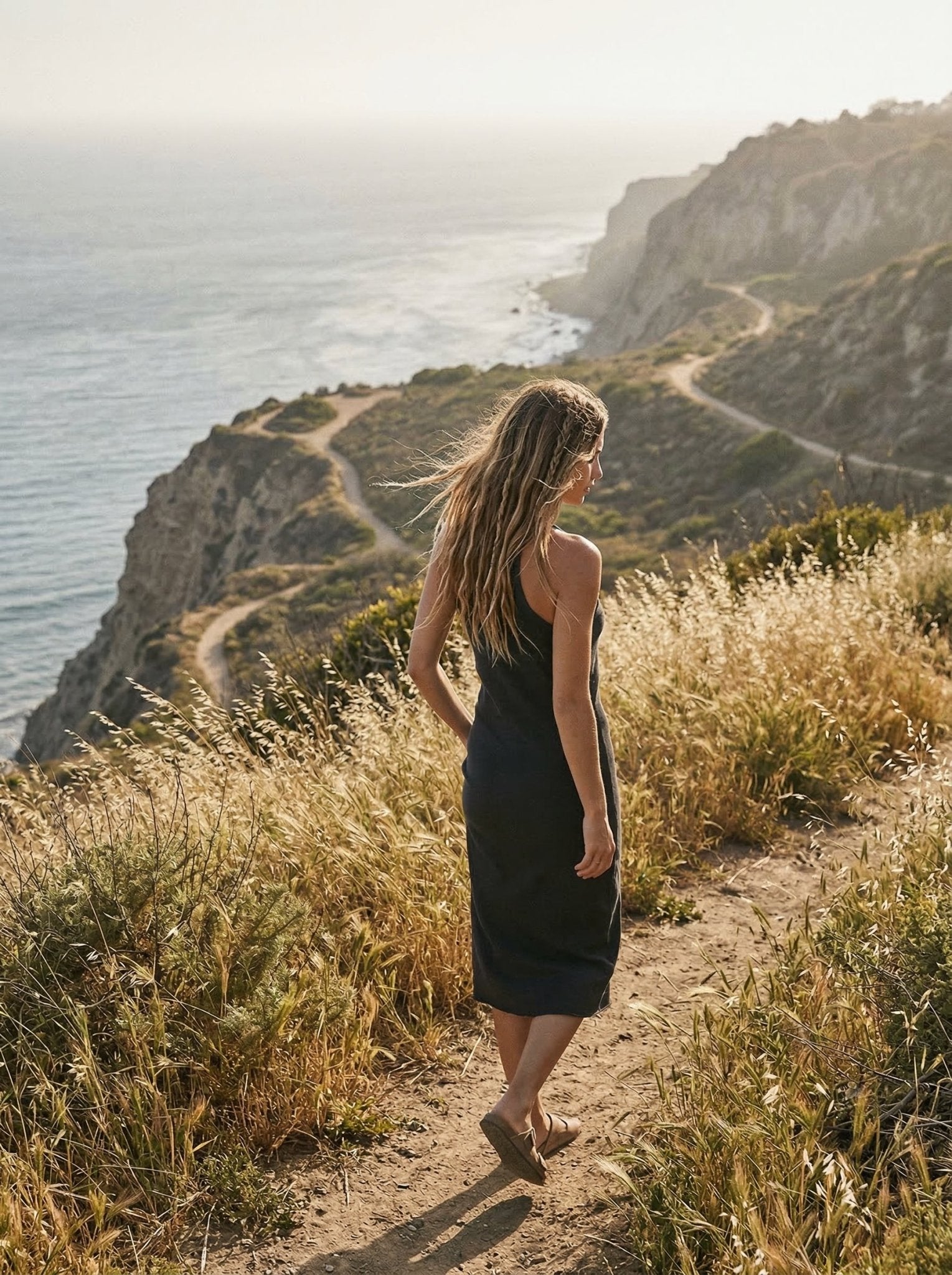 Ava Tank Midi Dress - Westly