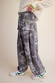 Badlands Camo Thermal Washed Cargo Pants - Westly
