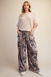 Badlands Camo Thermal Washed Cargo Pants - Westly
