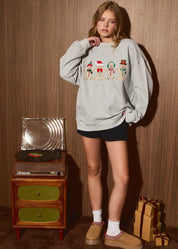 Baker's Dozen Gingerbread Graphic Sweatshirt - Westly