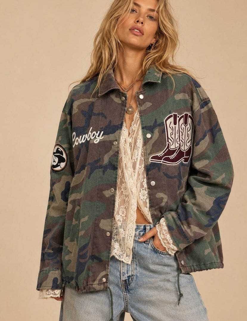 Bandera Camo Utility Jacket - Westly
