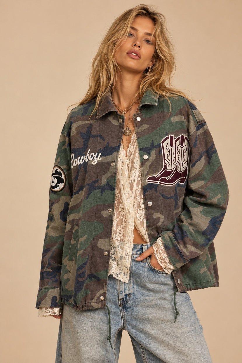 Bandera Camo Utility Jacket - Westly