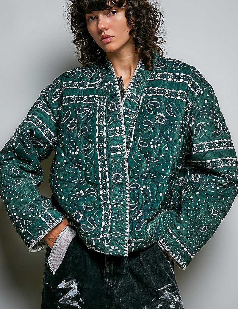 Bandit Quilted Bandana Jacket - Westly