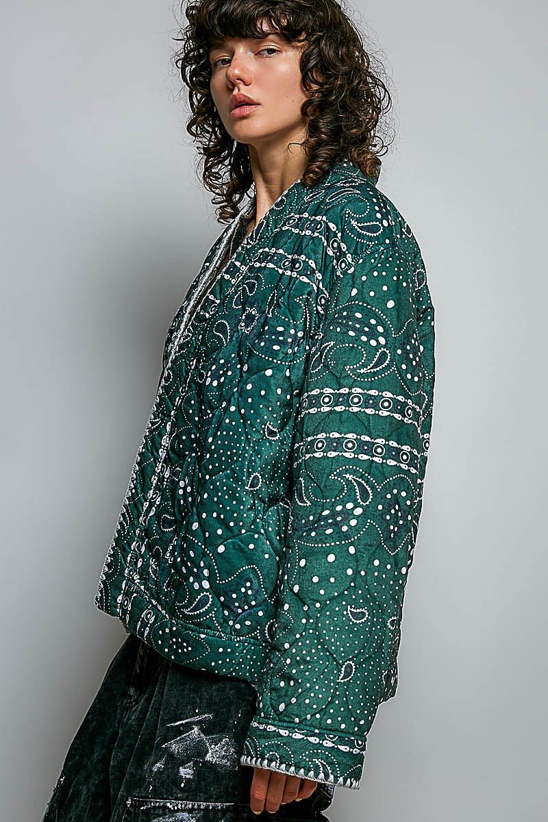 Bandit Quilted Bandana Jacket - Westly