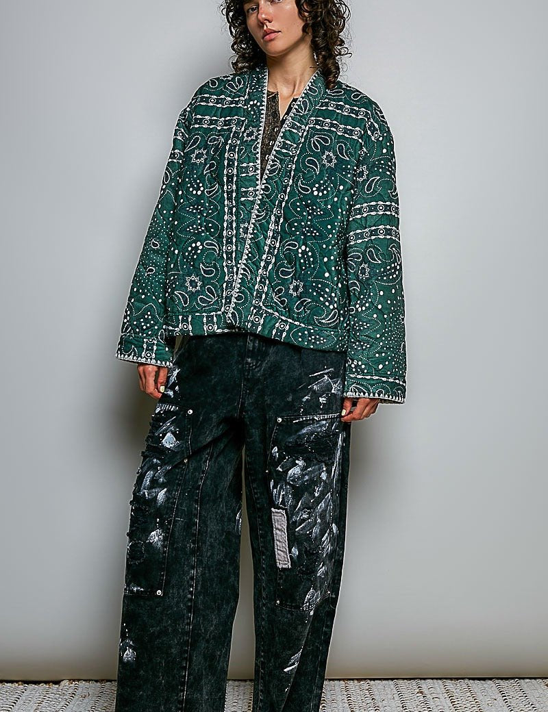 Bandit Quilted Bandana Jacket - Westly