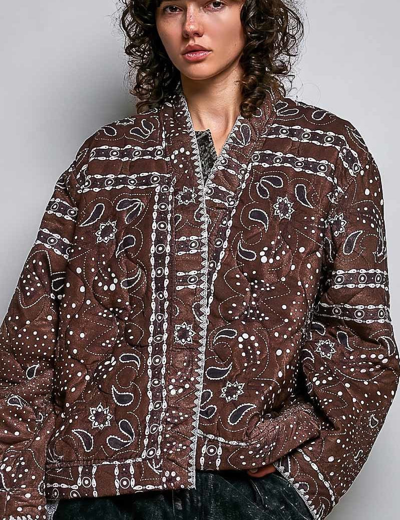 Bandit Quilted Bandana Jacket - Westly
