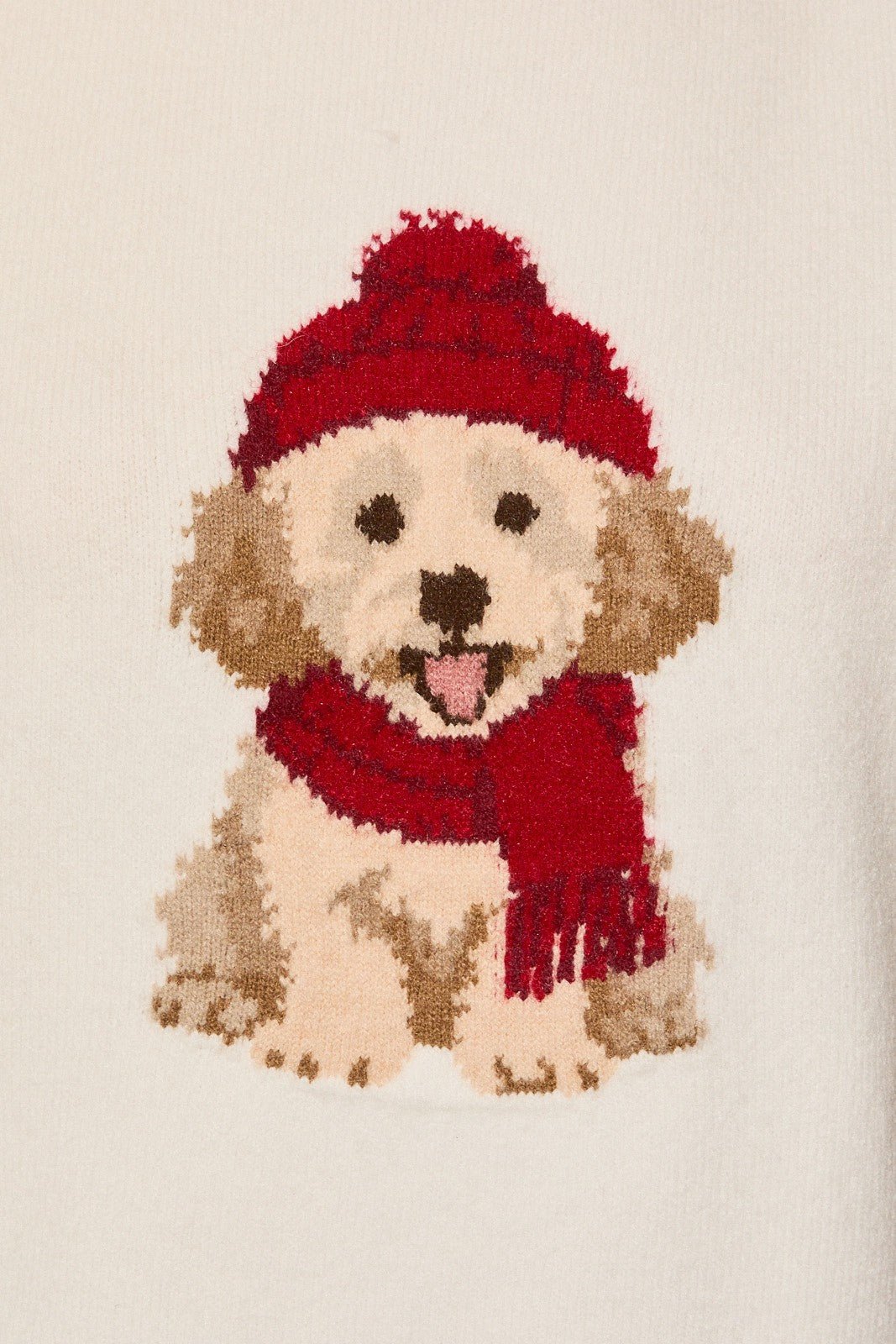 Baxter Holiday Puppy Knit Sweater - Westly