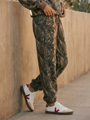 Bayou Dark Woodland Camo Cloud Fleece Jogger Sweatpants - Westly