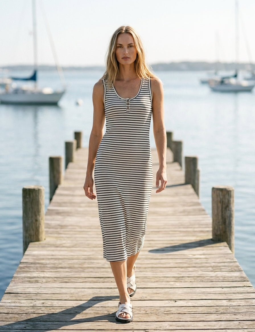Bayside Knit Tank Dress - Westly