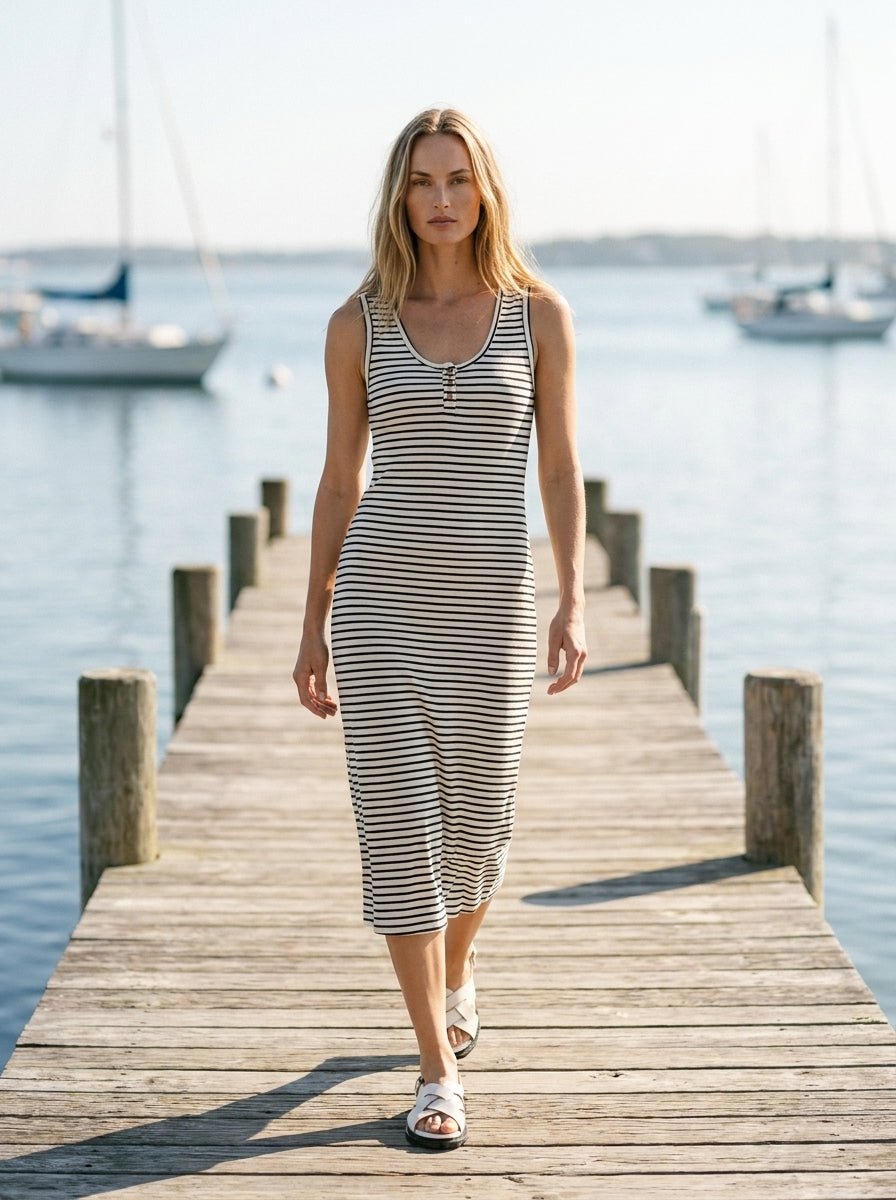 Bayside Knit Tank Dress - Westly