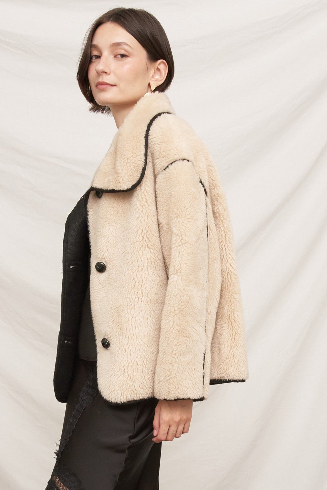 Bellingham Faux Shearling Toggle Jacket - Westly