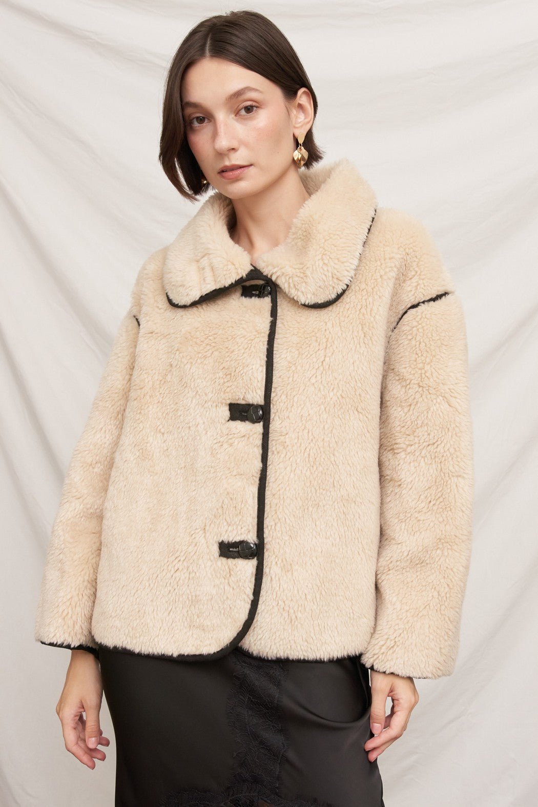 Bellingham Faux Shearling Toggle Jacket - Westly