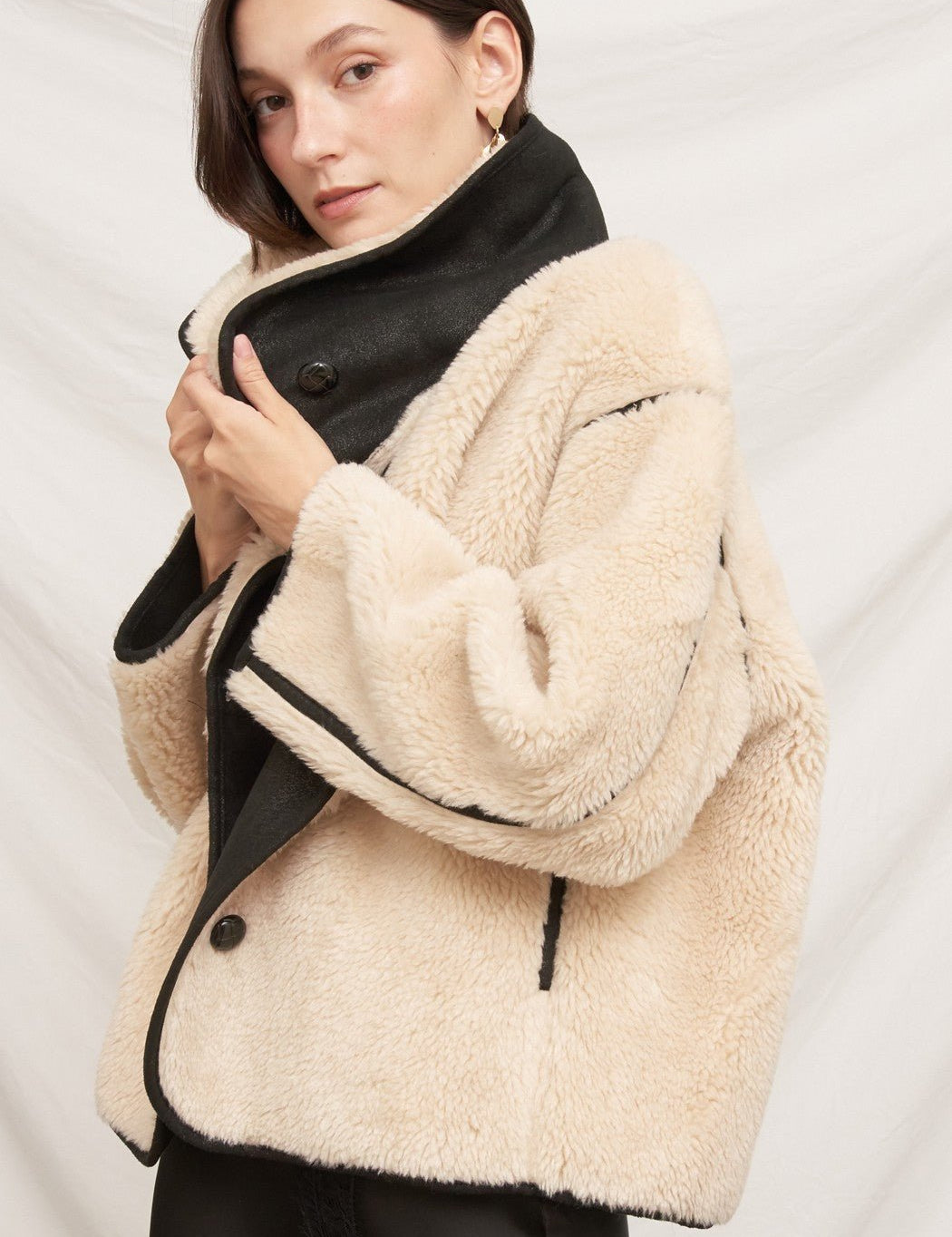 Bellingham Faux Shearling Toggle Jacket - Westly
