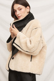 Bellingham Faux Shearling Toggle Jacket - Westly