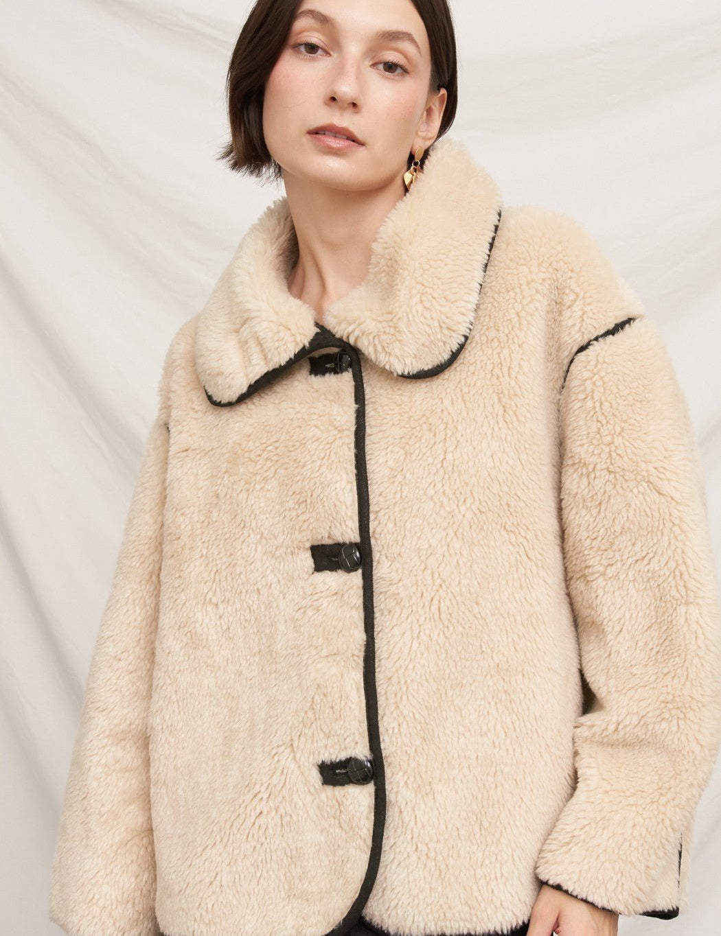 Bellingham Faux Shearling Toggle Jacket - Westly