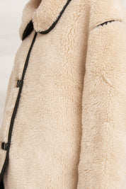 Bellingham Faux Shearling Toggle Jacket - Westly