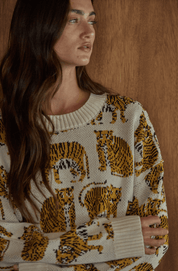 Bengal Jungle Knit Sweater - Westly