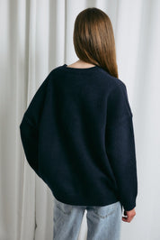 Bernie Teddy Bear Oversized Sweater - Westly