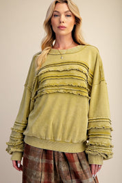Better Days Washed Terry Knit Tunic - Westly