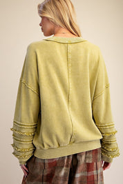 Better Days Washed Terry Knit Tunic - Westly